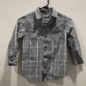 Faded gear long sleeve button down 6 A